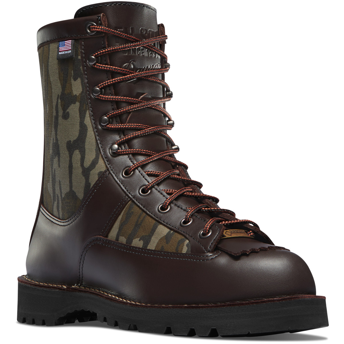 Danner Mens x Filson Grouse Hunting Boots Dark Brown/Camo - XBL843690